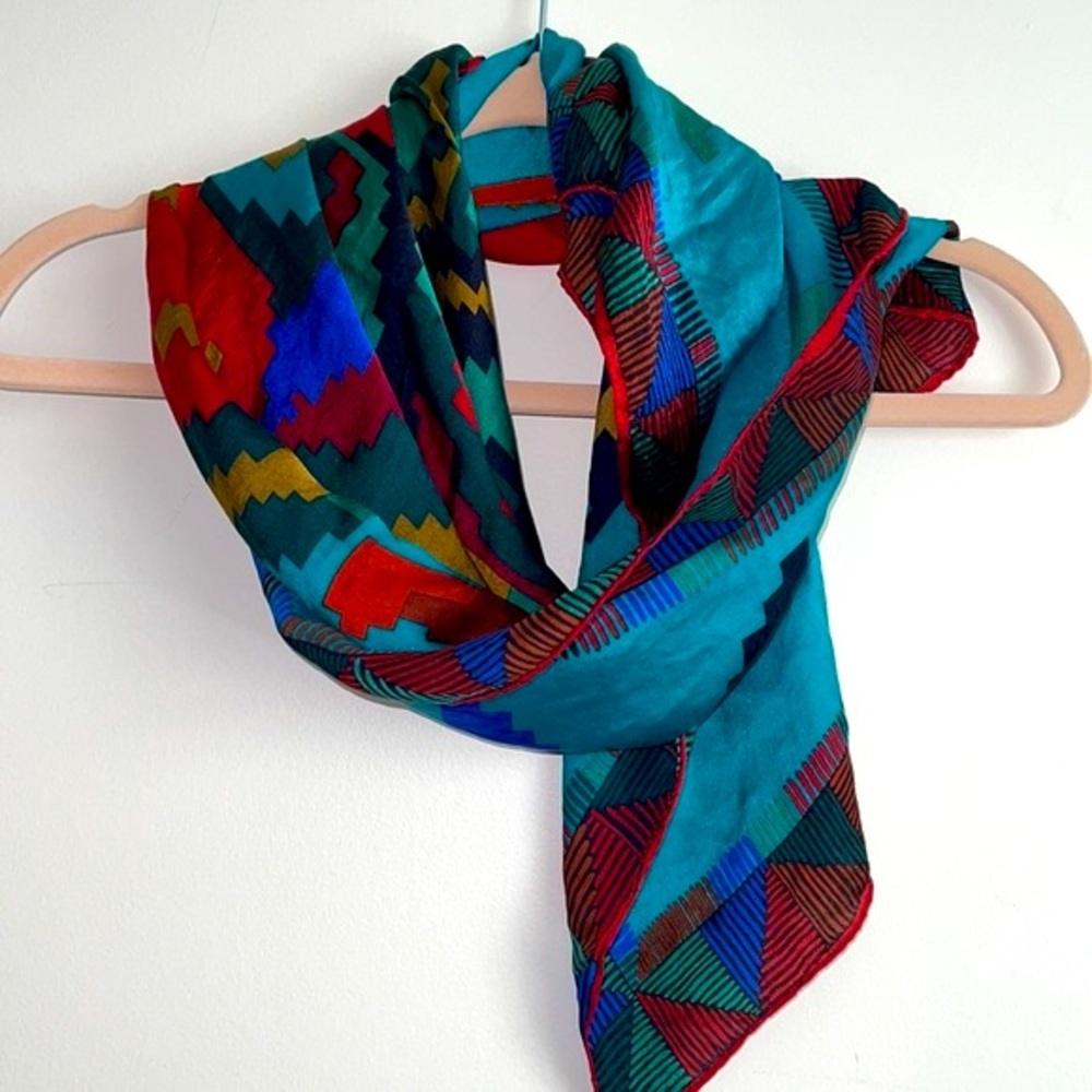 Perry Ellis 100% Silk Scarf